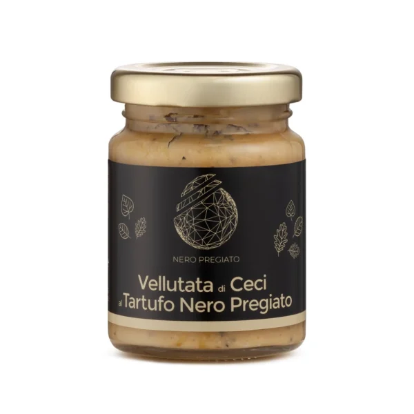 Vellutata di Ceci e Tartufo Nero Pregiato